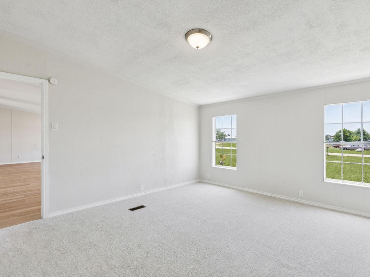 Bedroom after renovation