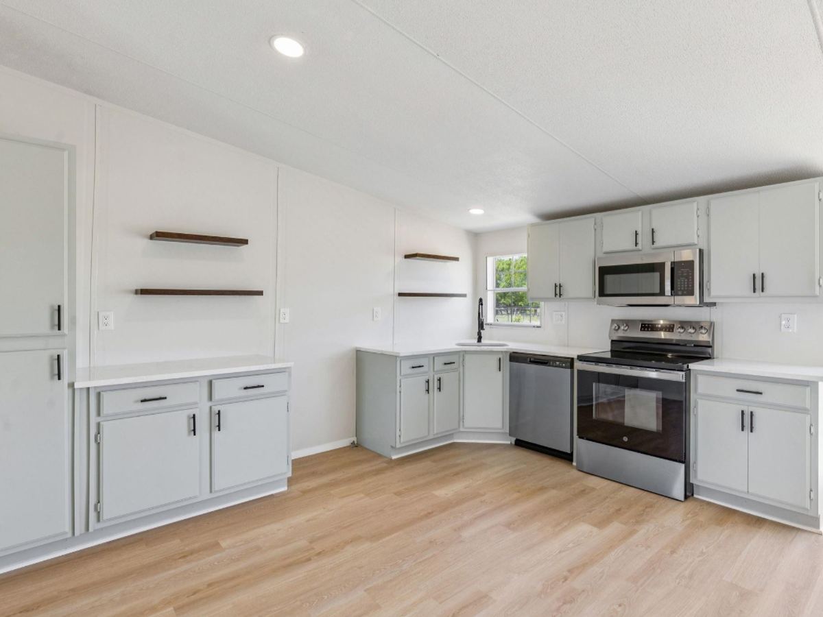 Kitchen after renovation
